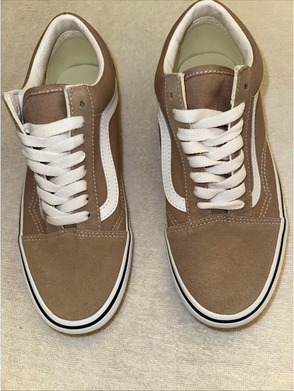 Vans Unisex Old Skool Warm Taupe VN000D6WE2V Men’s 6.5 Women’s 8
